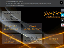 Tablet Screenshot of grantor.pl